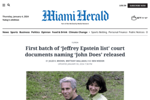 Unsealing of Epstein Case Documents Sheds Light on Potential Involvement of High-Profile Figures